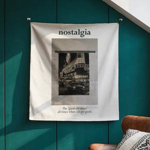 포토 행잉 패브릭 포스터 / 가리개 커튼_nostalgia 02