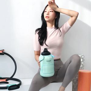 대용량 2.5리터 헬스물병 휴대용물통 쉐이크 보틀 쉐이커 세척솔필요없음