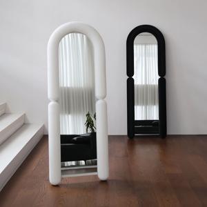 웨스티 거울 고급 특대형 비정형 벽걸이형 인테리어 전신거울 (2color)