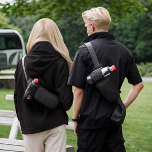 슬링백 보조가방 크로스백 다용도 여행 캠핑 등산 물통 가방