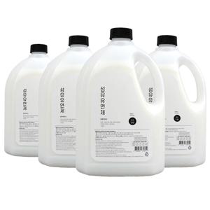 바른세탁소 섬유유연제 로즈향 2.5L 4개 / 대용량 섬유유연제