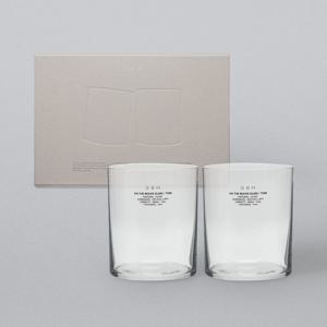 ON THE ROCKS GLASS THIN x 2EA SET