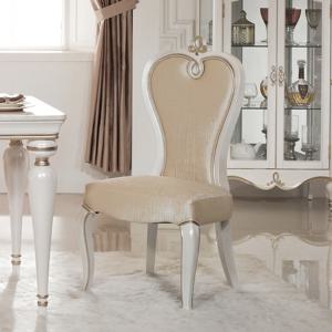 아벨리아 화이트 엔틱 식탁의자 사이드체어