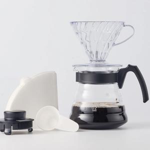 V60 투명 커피 드리퍼 핸드드립세트