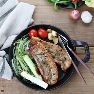 2cm 수입 냉동 두툼한 삼겹살 스테이크 500g x 1팩 오스트리아산