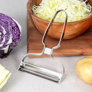 올스텐 이중날 와이드 양배추칼 야채 필러 채칼