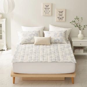 Q 호주산 양모100 코스트코 울 사계절 면패드(뜨왈) 퀸