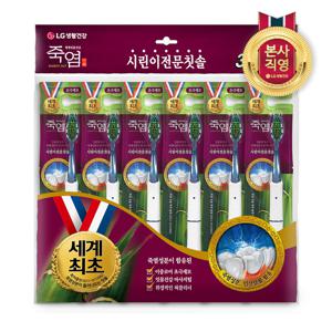 죽염 칫솔 3+3입(시린이)