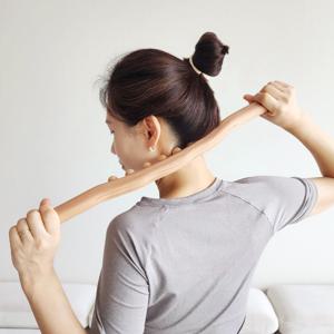 우드볼 바디스틱 림프 마사지 스틱 봉 롤러