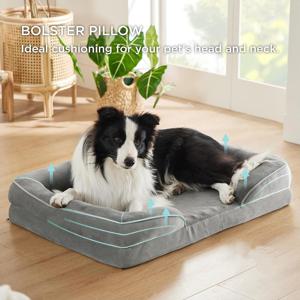 메모리폼 강아지 방석/고양이 쿠션 침대 블랭킷 매트