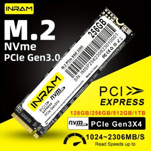 TEMU INRAM M.2 NVMe PCIe Gen3.0 SSD - 512GB, 최고의 읽기/쓰기 속도 최대 2306/1676 MB/s, 노트북 및 데스크탑용 내장 솔리드 상태 드라이브, 노트북 업그레이드|현대 저장|내구성 있는 구조, M2 NVMe SSD