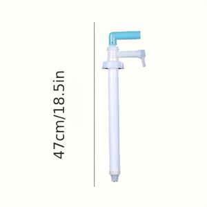 TEMU 1pc 범용 핸드 오일 펌프 클리너 - 효율적, 내구성, 오일 드럼 파이프 청소용 커스텀 사이즈 - 안전하고 사용하기 쉽습니다. 플라스틱 오일 버킷 핸드 프레스 펌프, 산업용 유체 펌프, 오일 디스펜서|커스텀 사이즈|내구성 있는 플라스틱