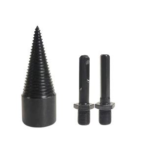 TEMU 3개/4개 32mm 가정용 목공 분할 나무 분할 드릴 비트 - 분할 콘 가정용 전기 해머 핸드 드릴 임팩트 드릴 나무 분할 드릴 비트, 원형 및 육각 핸들