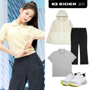 [K2/아이더 연합]성인+키즈 수지 pick SS 바람막이/장원영 트레킹화 세일