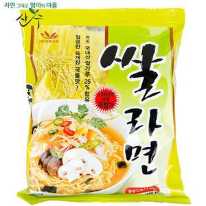쌀라면 (110gx5봉) 새롬 우리밀 감자라면 채식라면