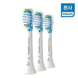[필립스] 프리미엄 플라그 디펜스 스마트 칫솔모 화이트 HX9043/67