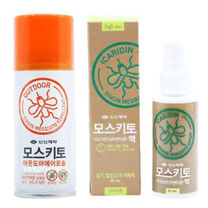 모스키토 뿌리는 모기 기피제 60ml