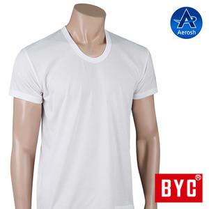 BYA1118 BYC 남성런닝 에어로쉬 흡한속건 기능성 티반 남자 반팔 런닝 95-105