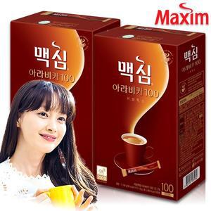 [동서식품][맥심]  아라비카 커피믹스 100+100 (총200개입)