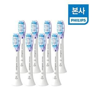 [필립스] 대용량 8개입 프리미엄 잇몸케어 스마트 칫솔모 HX9058/67