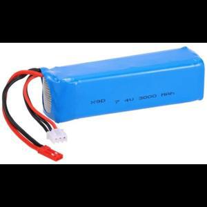 RotorLogic LiPo 배터리 팩 7.4V 3000mAh FrSky Taranis X9D Plus 2019 트랜스미터에 사용