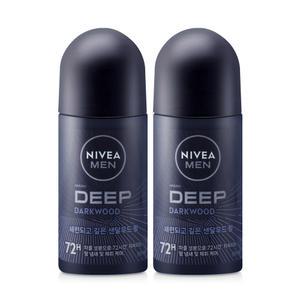니베아 맨 데오드란트 롤온 딥 50ml x 2개