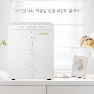 프리미엄미쉘 무소음 화장품냉장고 25L AT- 0354SW 다알리아