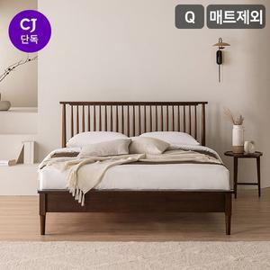 빌리지 원목 침대 매트제외-퀸