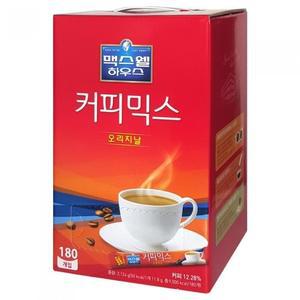 맥스웰하우스 오리지날 커피믹스 180T x 3개