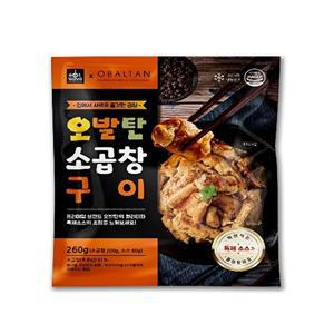 [오발탄]프리미엄 소곱창구이 260g*3팩 (한 팩당 소곱창200g + 특제소스60g)