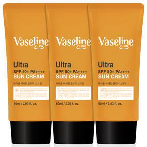 선크림 바세린 썬크림 60ml 3개 자외선차단제 SPF50+PA++++