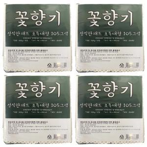 정직한패드 꽃향기 초특대형(90x65cm) 105g x 80매 애견 강아지 배변패드