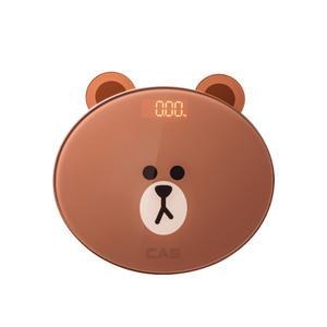 카스 라인프렌즈 체중계 LINE FRIENDS-S1 브라운앤프렌즈