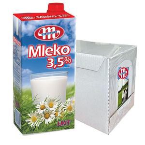 [기타]MLEKO 3.5% 수입멸균우유 플라워밀크1L(12입)