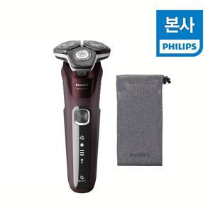 [필립스] SkinIQ 5000 시리즈 전기면도기 S5881/12 버건디 레드