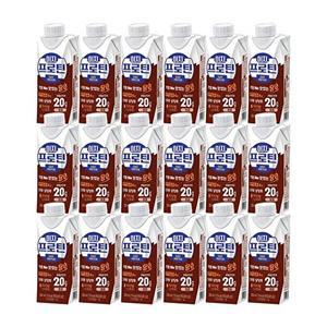 [롯데웰푸드]이지프로틴 당제로 초코 드링크 250ml X18개
