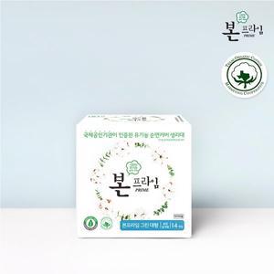 [유기농본]본프라임 그린라벨 대형14매, 1개 단품세트