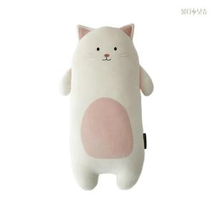 모던하우스 롱 바디필로우 고양이 부드러운 긴베개 24x60cm
