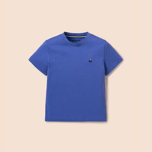 [BEANPOLE KIDS] [Essential] 수피마 베이직 라운드 티셔츠  바이올렛 (BI4242UE2S)