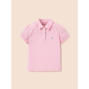[BEANPOLE KIDS] 여아 피케 티셔츠  라이트 핑크 (BI4242G01Y)