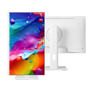 크로스오버 미켈란 24PMT5 White IPS 리얼100 TYPE-C 멀티스탠드 24인치 모니터 무결점