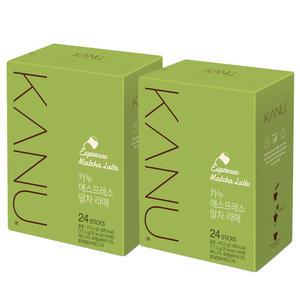 맥심 카누 말차 라떼 24T x 2개
