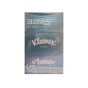 유한킴벌리 크리넥스 실크소프트 250매 3개입