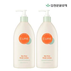 (15%추가) 김정문알로에 마이 퍼스트 바디로션 500ml 2개 (유통기한: 25.10.30) 임박파격가