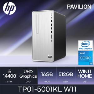 HP 14세대 파빌리온 TP01-5001KL W11 설치 ( i5-14400 / 16GB / 512GB ) HMC 사무/학생/가정/인강/가성비