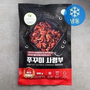 쭈꾸미 사령부 매운맛 (냉동), 600g, 1개 one option