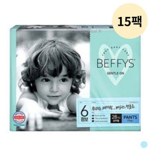 베피스 젠틀온 국산 팬티 남아 기저귀 점보 28p 15팩
