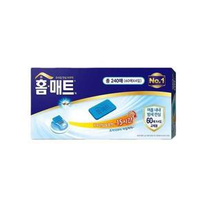 홈매트 리필 240매 (60매x4) 전자 모기향 대용량