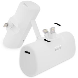 바우아토 단자접이식 일체형 도킹형 미니 아이폰 갤럭시 보조배터리 5000mAh