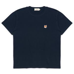 [메종키츠네] LW00105KJ0008 P476 폭스 헤드 패치 여성 반팔티